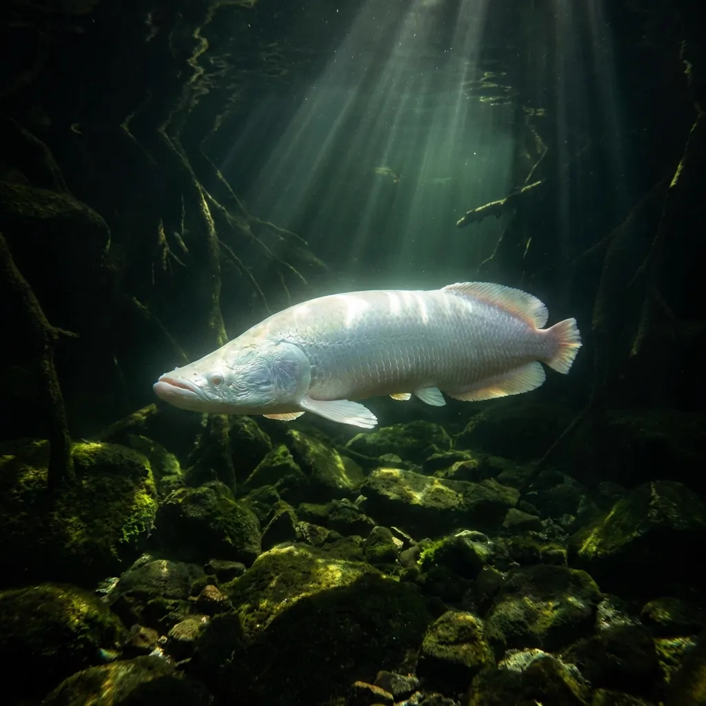 Platinum Albino Fish